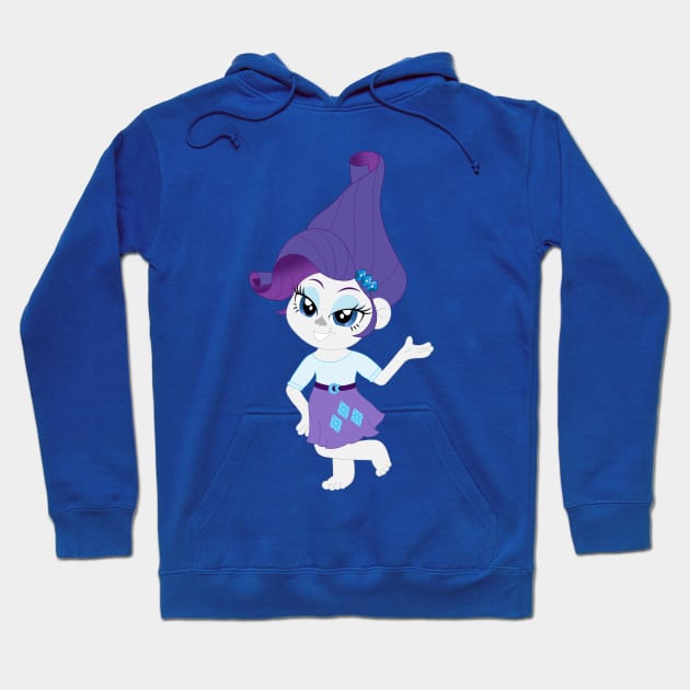 Rarity Troll Hoodie by Ayana Nikole